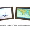 19" Widescreen Panel Mount Rugged Widescreen Monitor